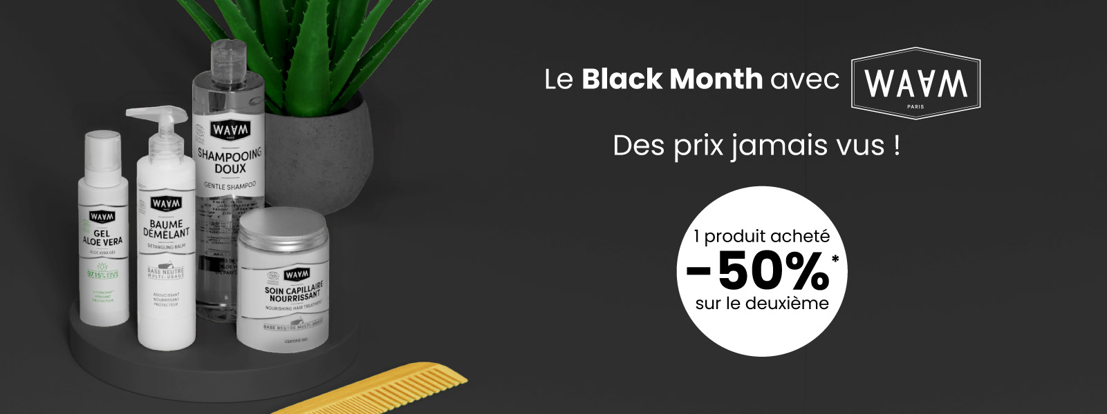 Le Black Month avec Waam Cosmetics. Le Black Month avec Waam Cosmetics.