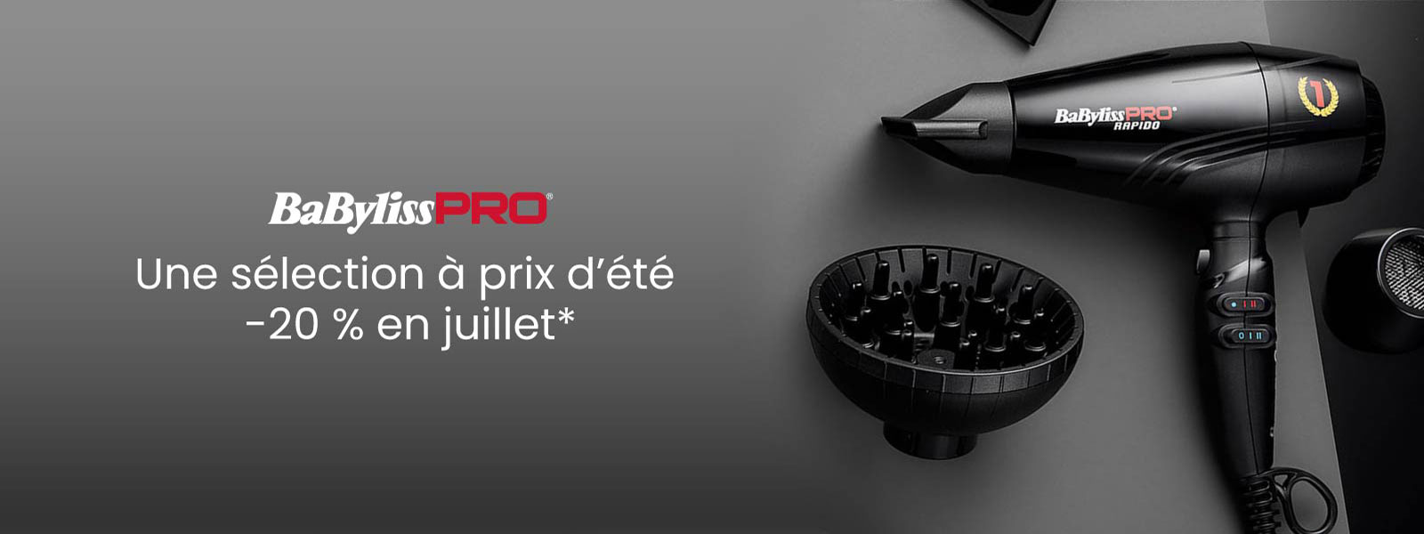 Une sélection Babyliss à prix d’été : -20 % en juillet*