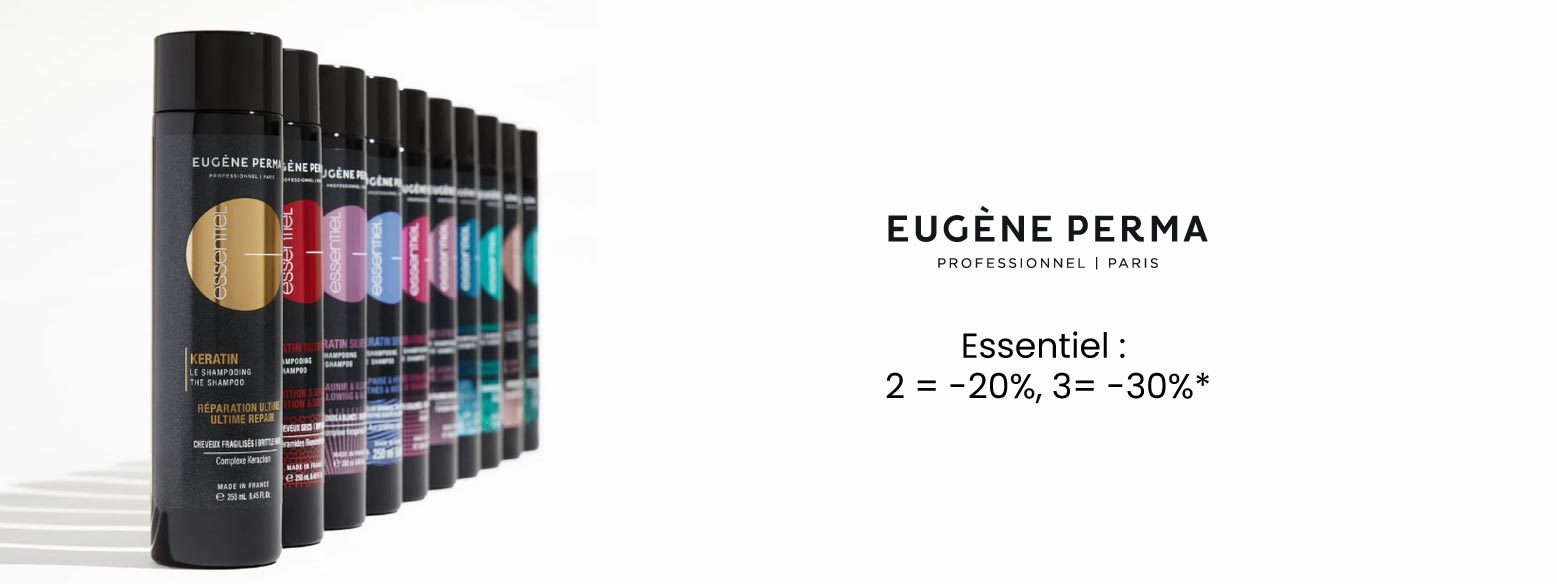 Essentiel par Eugène Perma Professionnel : 2 = -20%, 3= -30%*