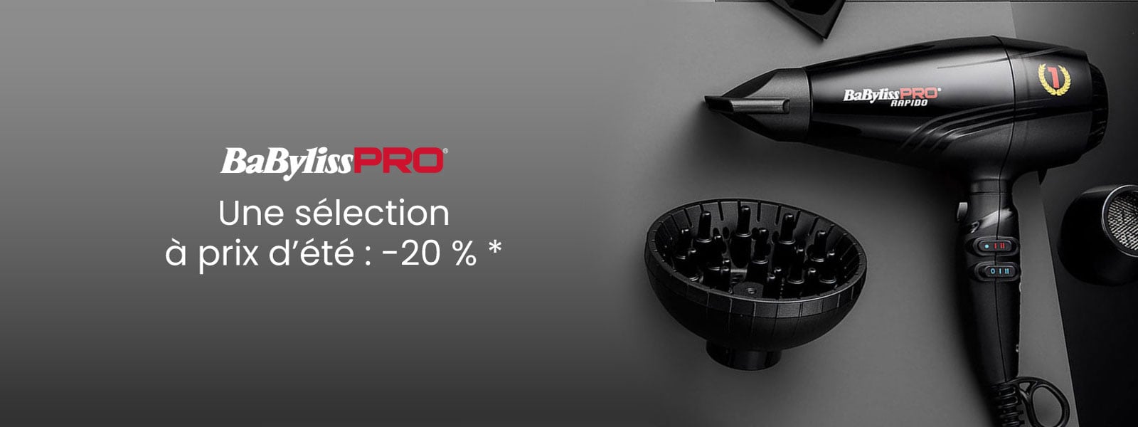 Une sélection Babyliss à prix d’été : -20 %*