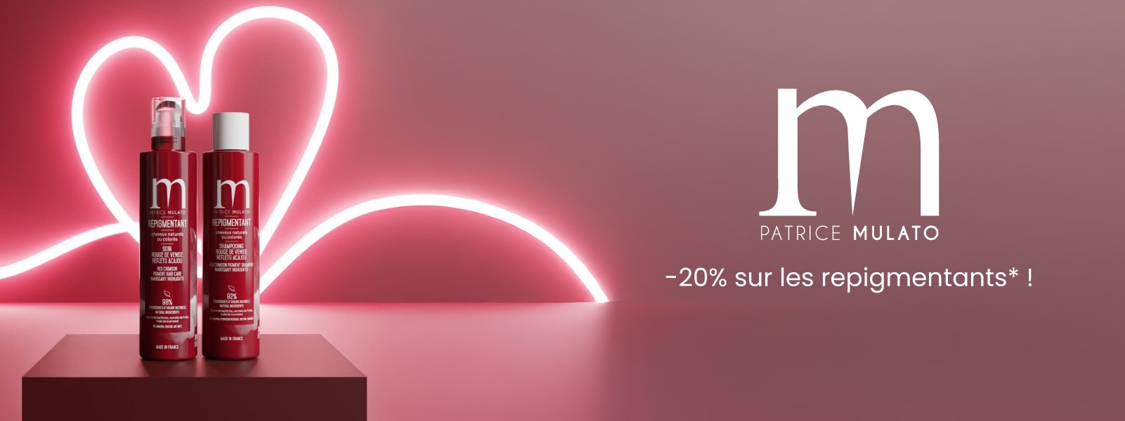 -20% sur les repigmentants* ! -20% sur les repigmentants* !