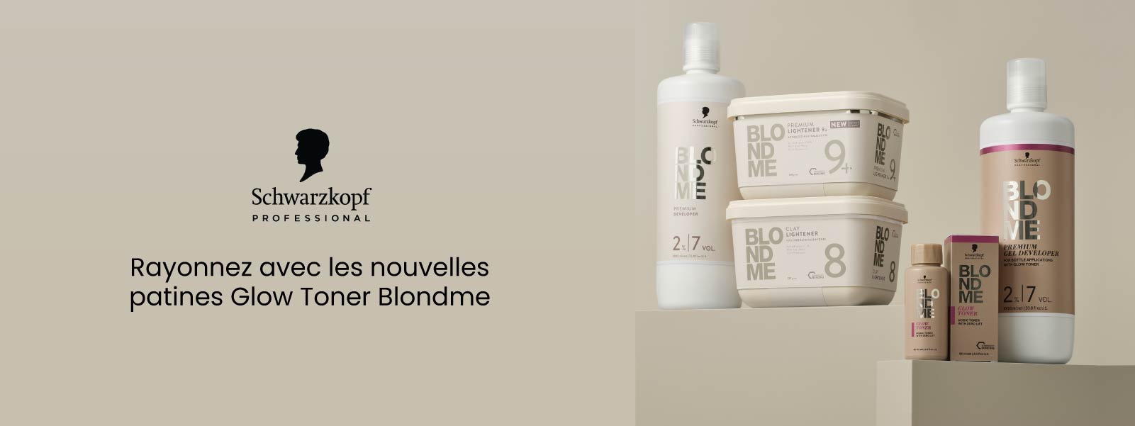 Faites l'expérience d'un blond qui brille de l'intérieur avec les patines Glow Toner Blondme de Schwarzkopf Professionnal