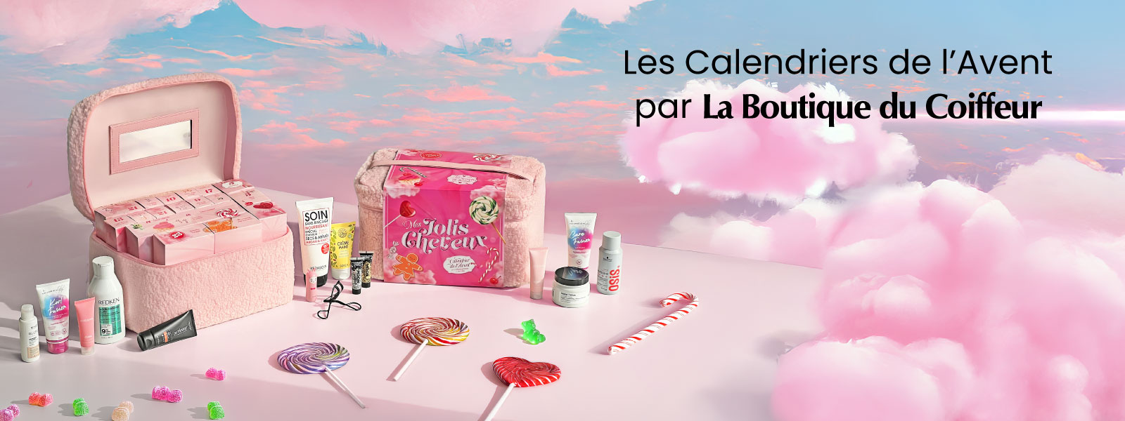 Les Calendriers de l'Avent par La Boutique du Coiffeur.